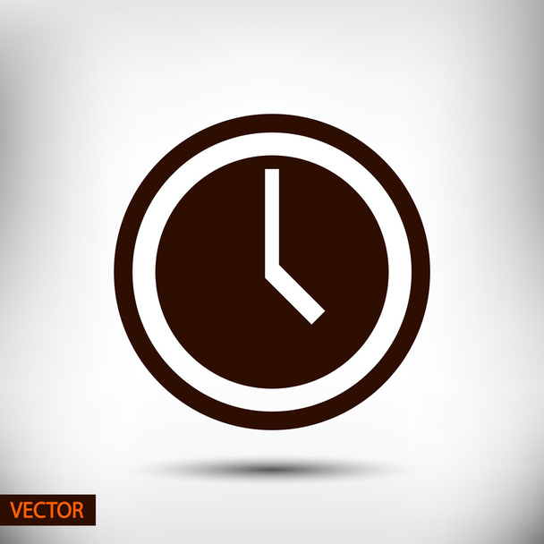 Clock icon design - Vector, Image