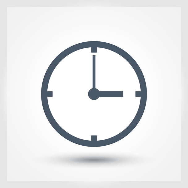 Clock icon design - Vecteur, image