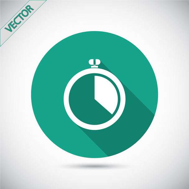 Stopwatch icon design - Vector, Image