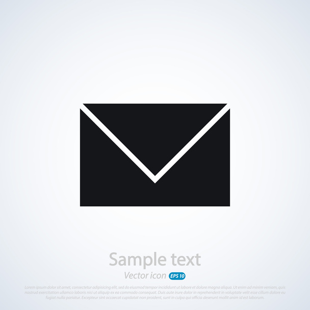 Letter icon - Vector, imagen