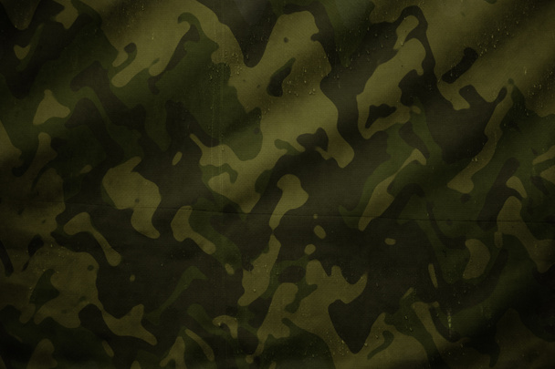 moodland forest army camouflage tarp canvas texture - Zdjęcie, obraz