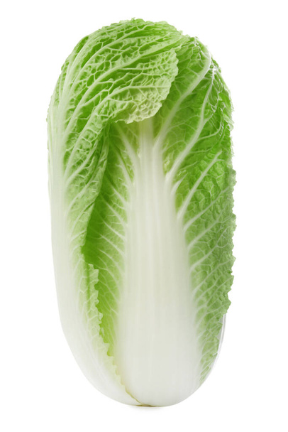 Fresh tasty Chinese cabbage isolated on white - Foto, afbeelding