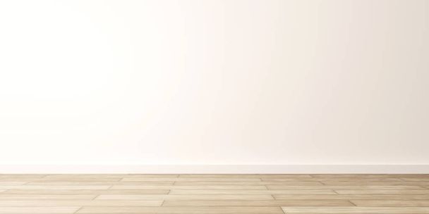 Blank Wall for mockup, Minimal empty room background. - Foto, afbeelding