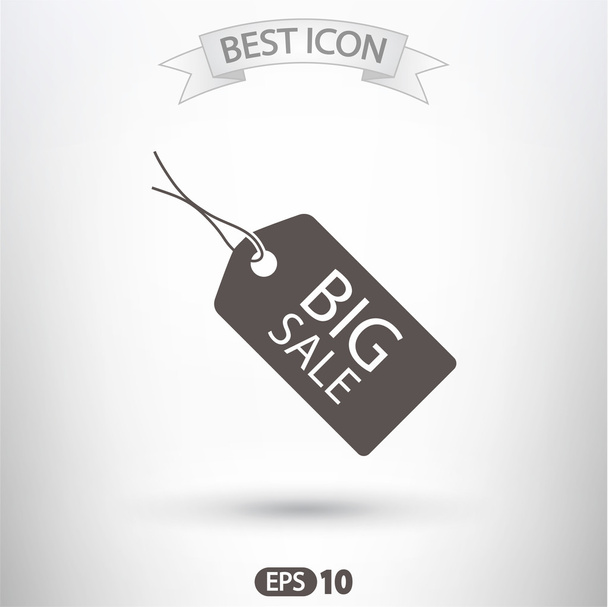 Tag icon design - Vecteur, image