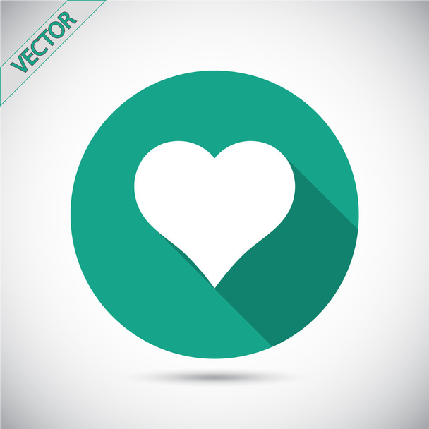 Heart Icon design - Wektor, obraz