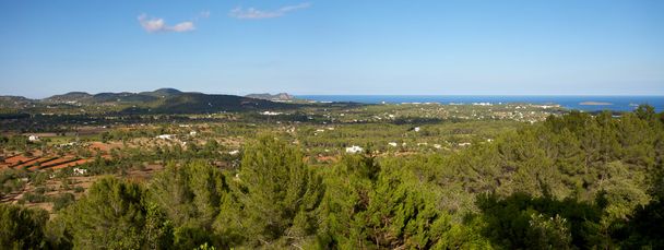 Panoramic landscape in Ibiza - Фото, изображение