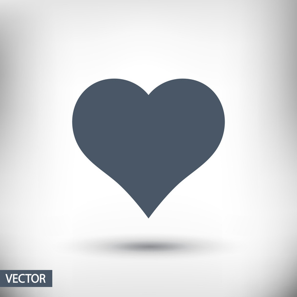 Heart Icon - Vector, afbeelding