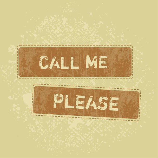 Text sign showing Call Me Please, Concept meaning Asking for communication by telephone to talk about something Businessman Pointing Pen On Digital S Presenting Business Research. - Photo, image