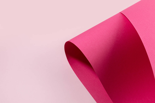 pink color paper background - Photo, Image