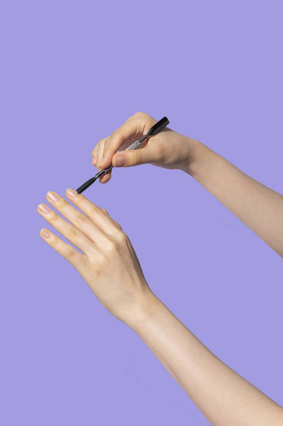 beauty hands motion series_nail care - 写真・画像