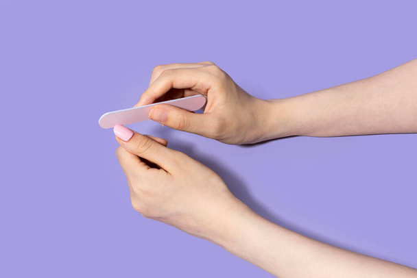 beauty hands motion series_nail care - Foto, afbeelding