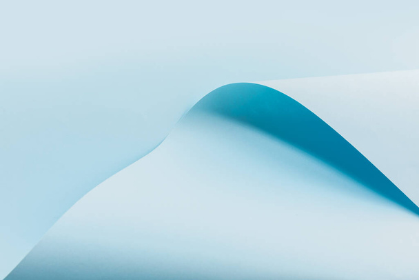 sky blue color paper background - Foto, Imagen