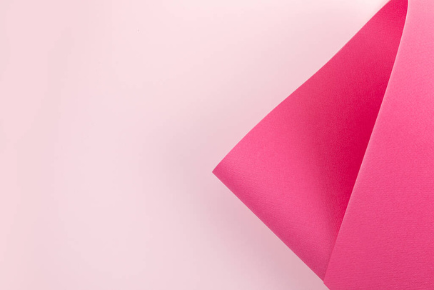 pink color paper background - Foto, imagen