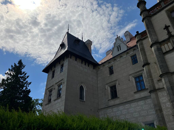 Zleby Castle in Czech Republic - Valokuva, kuva