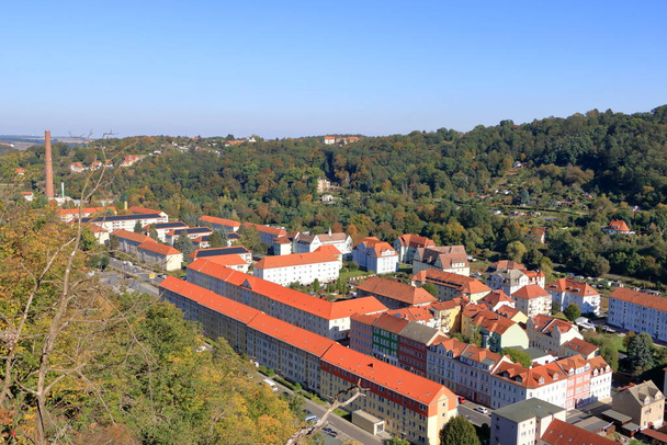 View over the village Meissen in Saxony in Germany - Foto, imagen