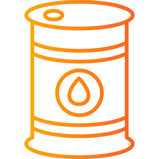 oil barrel icon vector illustration - Vektor, obrázek