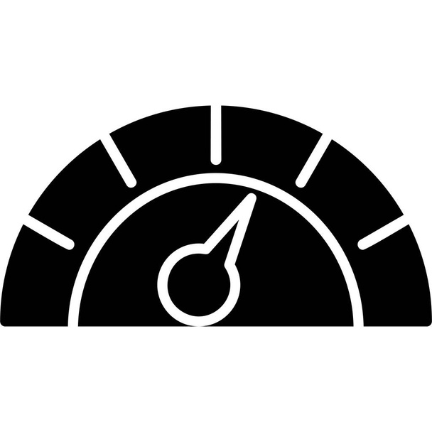 power meter vector glyph icon  - Vector, Image