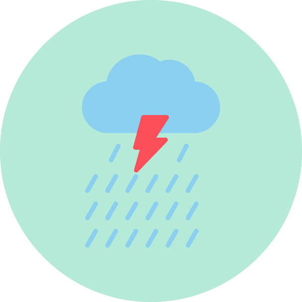 Rain modern vector icon illustration - ベクター画像