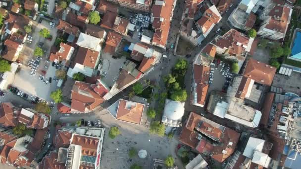 Bursa city drone view, the city settlement and streets of the historical city of Bursa, the apartments of the metropolitan municipality - Imágenes, Vídeo