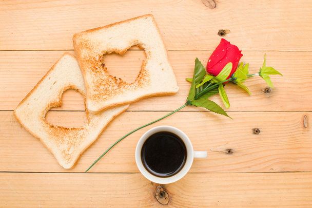 Romantic breakfast - Foto, imagen