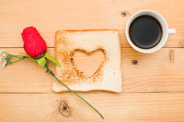 romanttinen aamiainen
 - Valokuva, kuva