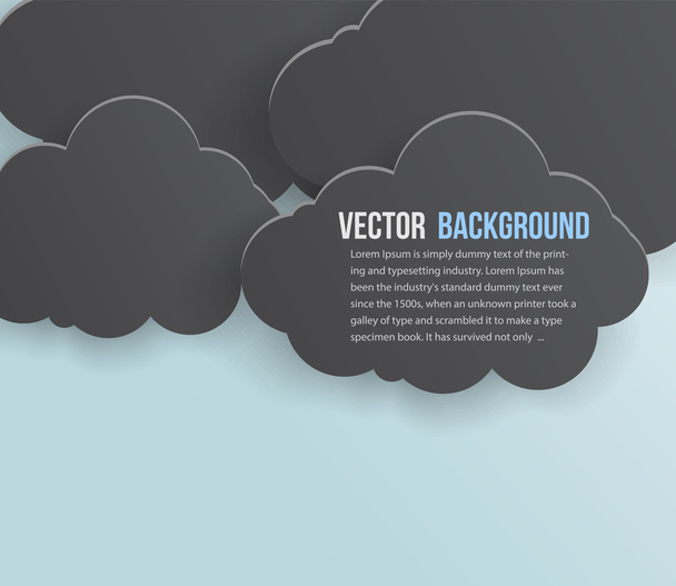 Vector abstract background bubble. Paper - Vector, Image