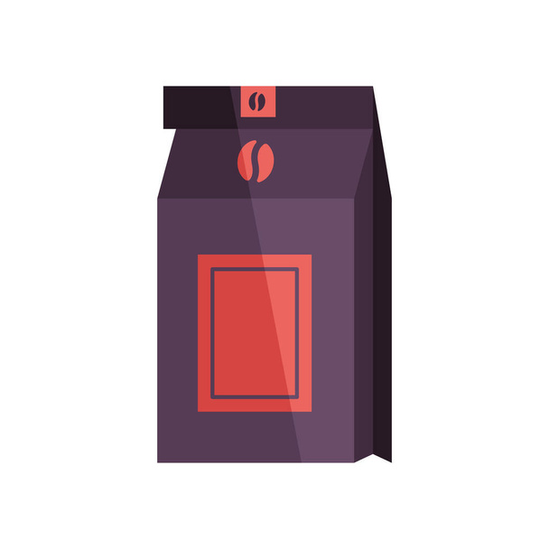 producto bolsa de café aislado icono
 - Vector, imagen