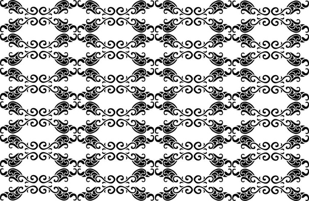 Background Vector Stencil, Black and White - ベクター画像
