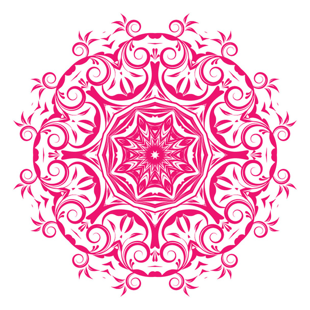 Floral lace background - Vector, afbeelding