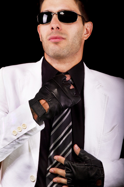 weißer Anzug männlich - Foto, Bild