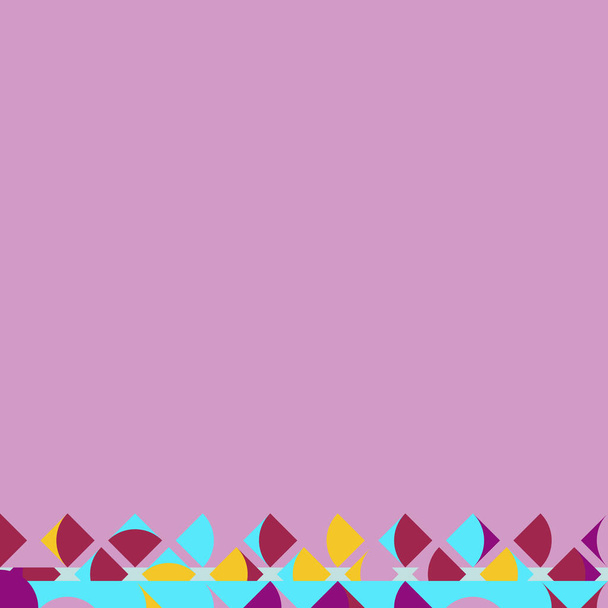 Иллюстрация цветовой мозаики ромба - Вектор,изображение