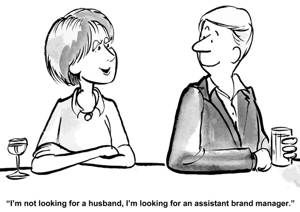 Brand manager date - Vector, Image