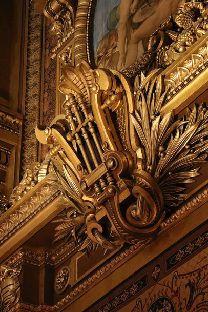 Detail of the Palais Garnier, the National Opera of Paris - Фото, зображення