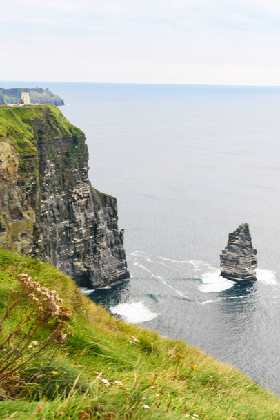 Republik Irland, Cliffs of Moher. Beliebte Touristenroute - Foto, Bild