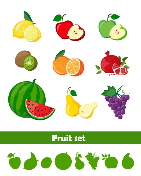 fresh fruit - ベクター画像