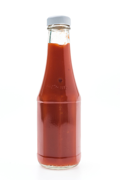 Sauce Flasche isoliert auf weiß - Foto, Bild
