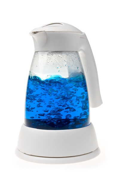 kokend blauw water - Foto, afbeelding