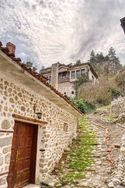 Melnik, the smallest village in Bulgaria, HDR Image - Zdjęcie, obraz
