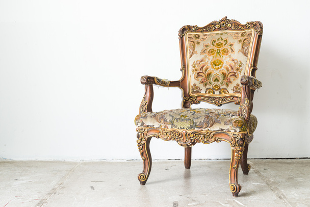 Vintage luxus fotel - Fotó, kép