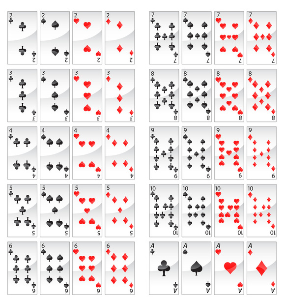 Tarjetas de Poker - Vector, imagen