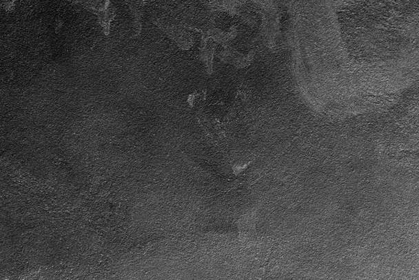 черный чистый бетонный фон текстуры, абстрактная гипсовая текстура, дизайн фона, фон - Фото, изображение