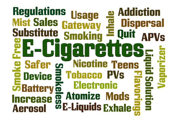 e-sigaretten - Foto, afbeelding