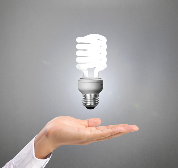 Ideas light bulb - Φωτογραφία, εικόνα