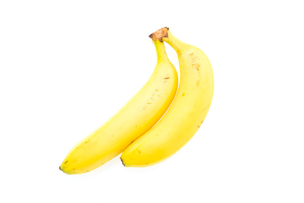 Banana fruits on white - Zdjęcie, obraz