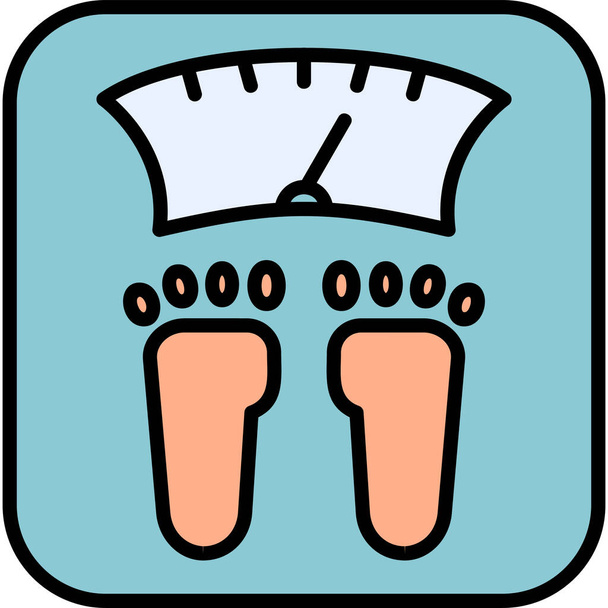 Weight modern icon vector illustration - Vector, Image