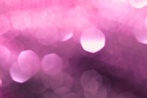 Pink violet abstract background with round bokeh circles . High quality photo - Zdjęcie, obraz