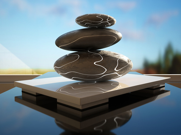 Zen-kivet
 - Valokuva, kuva