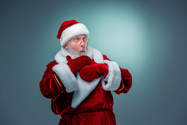Surprised Santa Claus - Foto, Imagem