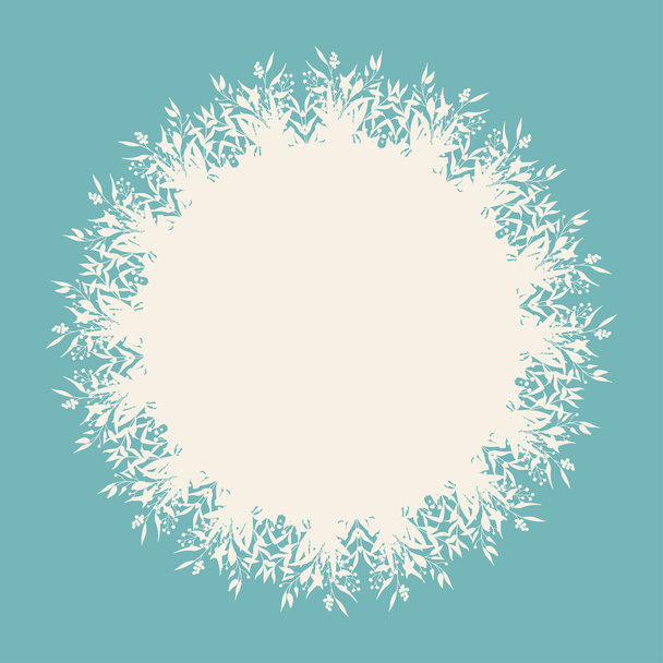 Ornamental round lace - Vector, afbeelding