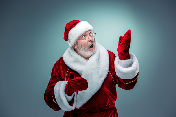 Surprised Santa Claus - Foto, afbeelding